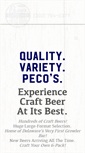 Mobile Screenshot of pecosliquors.com